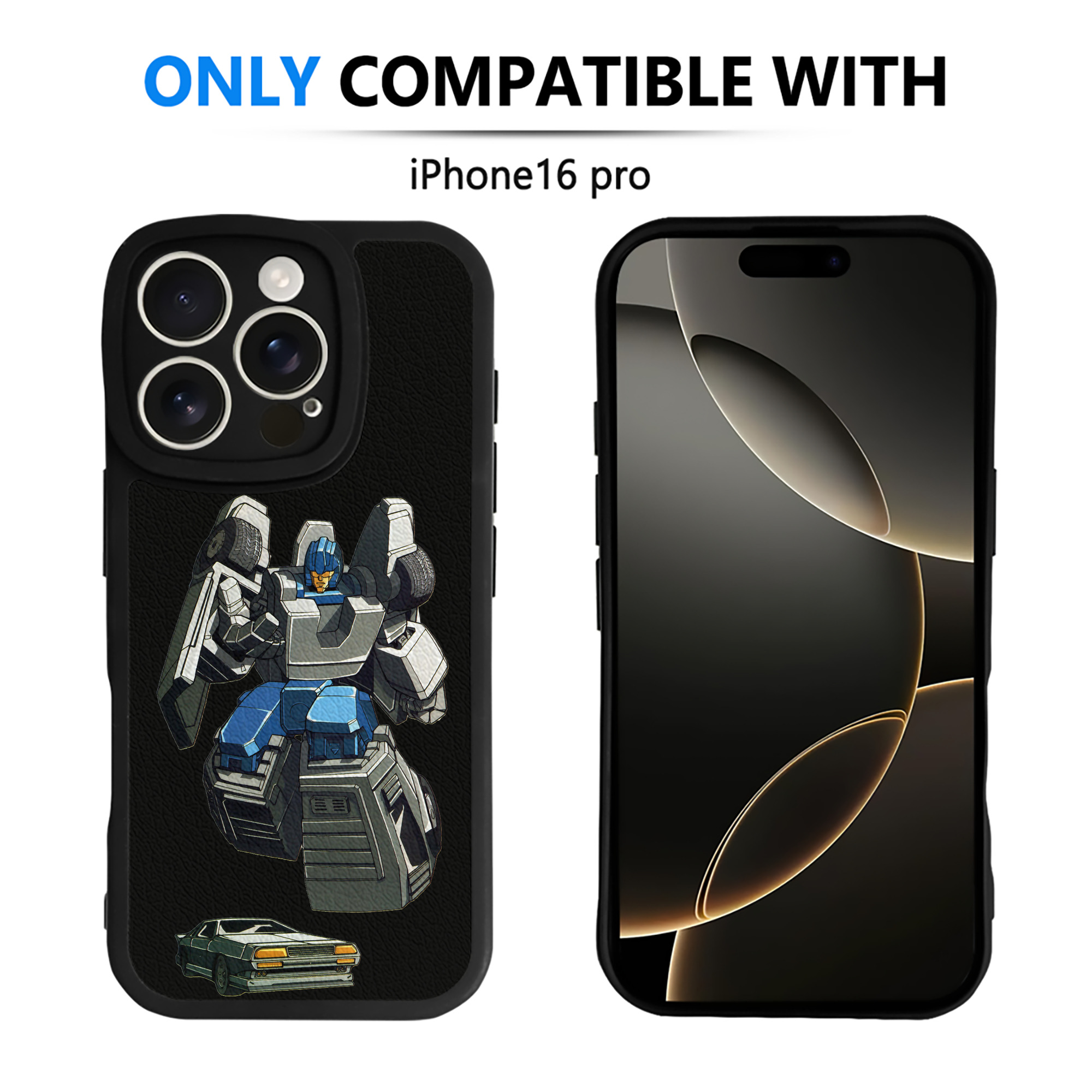 （画像用）  【iPhone 16シリーズ対応】シリコンスマホケース（レザー調） 材質：シリコン